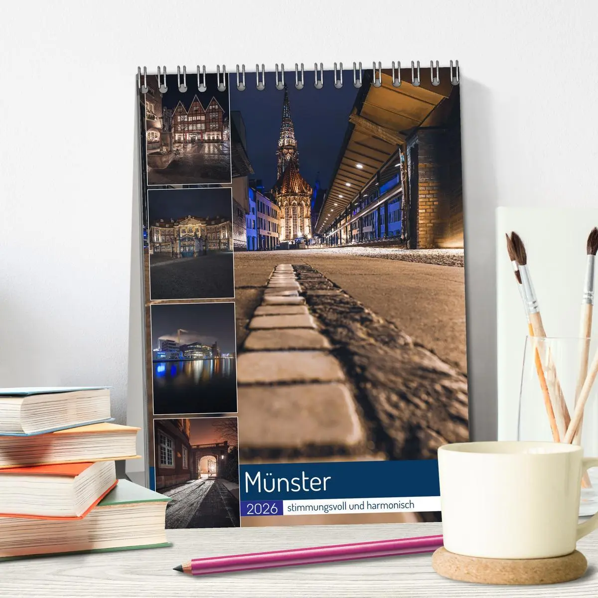 Bild: 9783516333107 | Münster - stimmungsvoll und harmonisch (Tischkalender 2026 DIN A5...