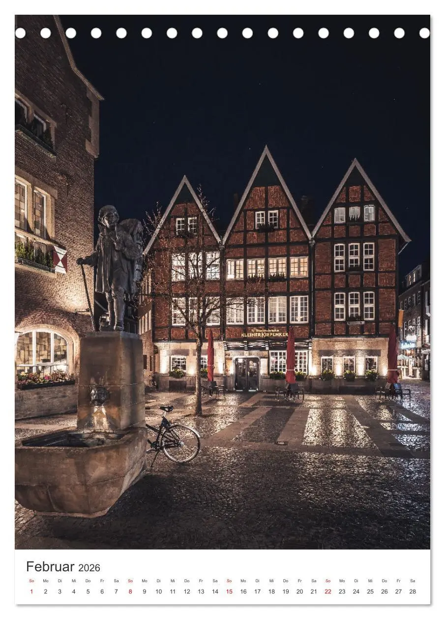 Bild: 9783516333107 | Münster - stimmungsvoll und harmonisch (Tischkalender 2026 DIN A5...