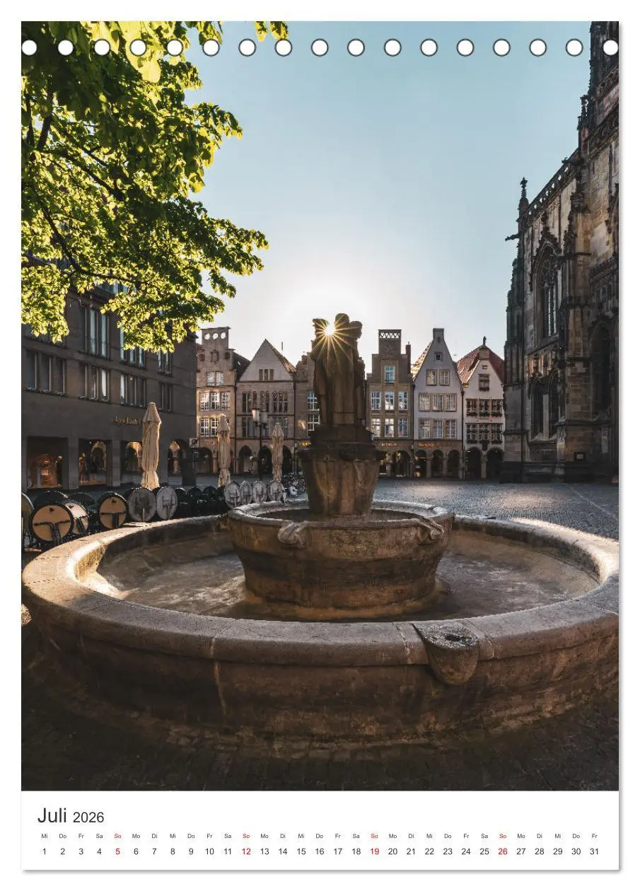 Bild: 9783516333107 | Münster - stimmungsvoll und harmonisch (Tischkalender 2026 DIN A5...