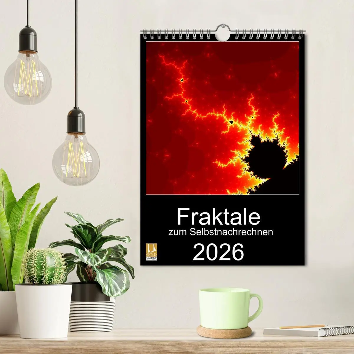 Bild: 9783516403107 | Fraktale zum Selbstnachrechnen (Wandkalender 2026 DIN A4 hoch),...