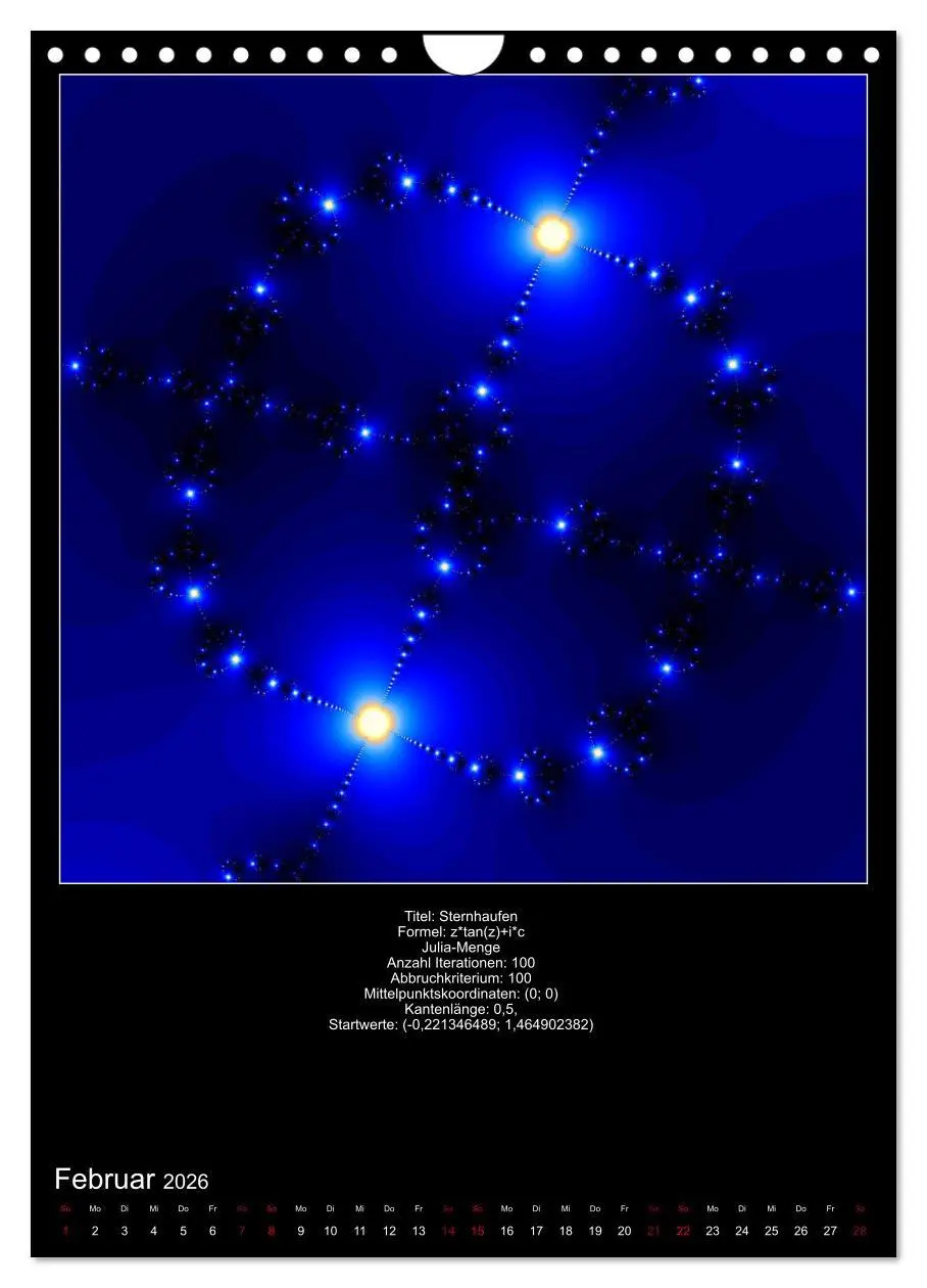 Bild: 9783516403107 | Fraktale zum Selbstnachrechnen (Wandkalender 2026 DIN A4 hoch),...