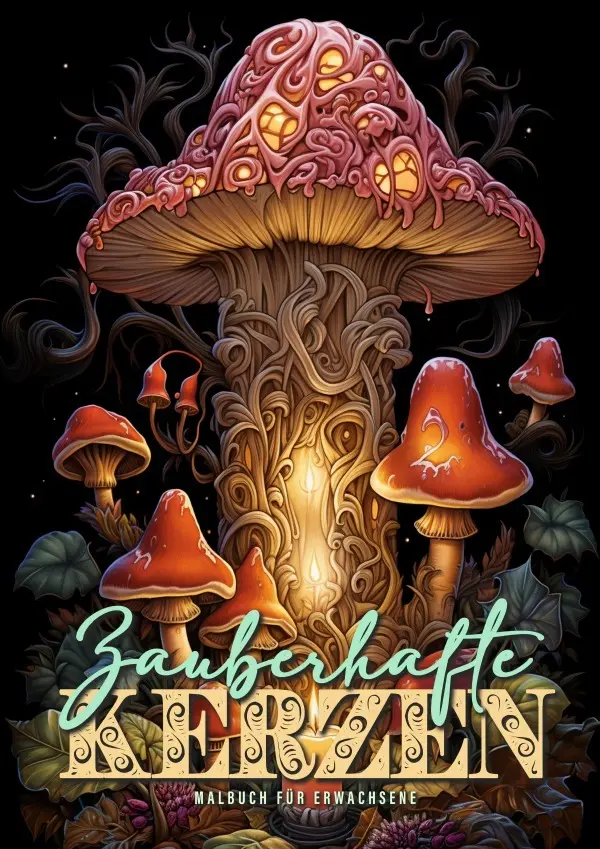 Cover: 9783759813107 | Zauberhafte Kerzen Malbuch für Erwachsene | Monsoon Publishing (u. a.)