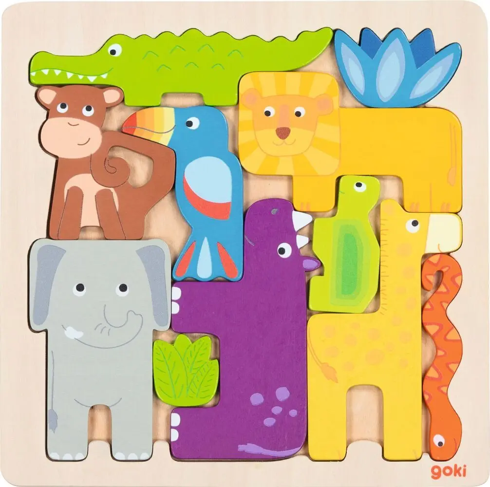 Cover: 4013594573207 | Einlegepuzzle Safari | Spiel | Folie | 57320 | Deutsch | 2026