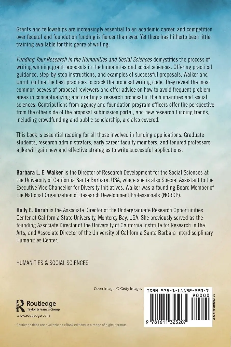 Rückseite: 9781611323207 | Funding Your Research in the Humanities and Social Sciences | Walker