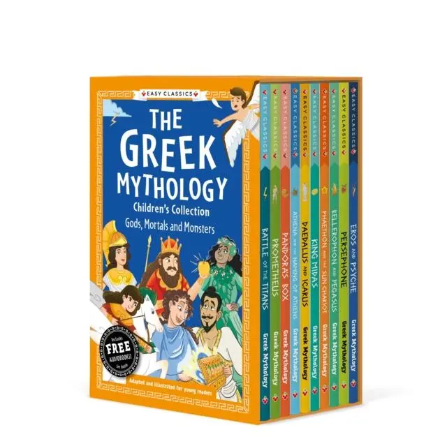 Cover: 9781802633207 | The Greek Mythology Children's Collection: Gods, Mortals and Monsters