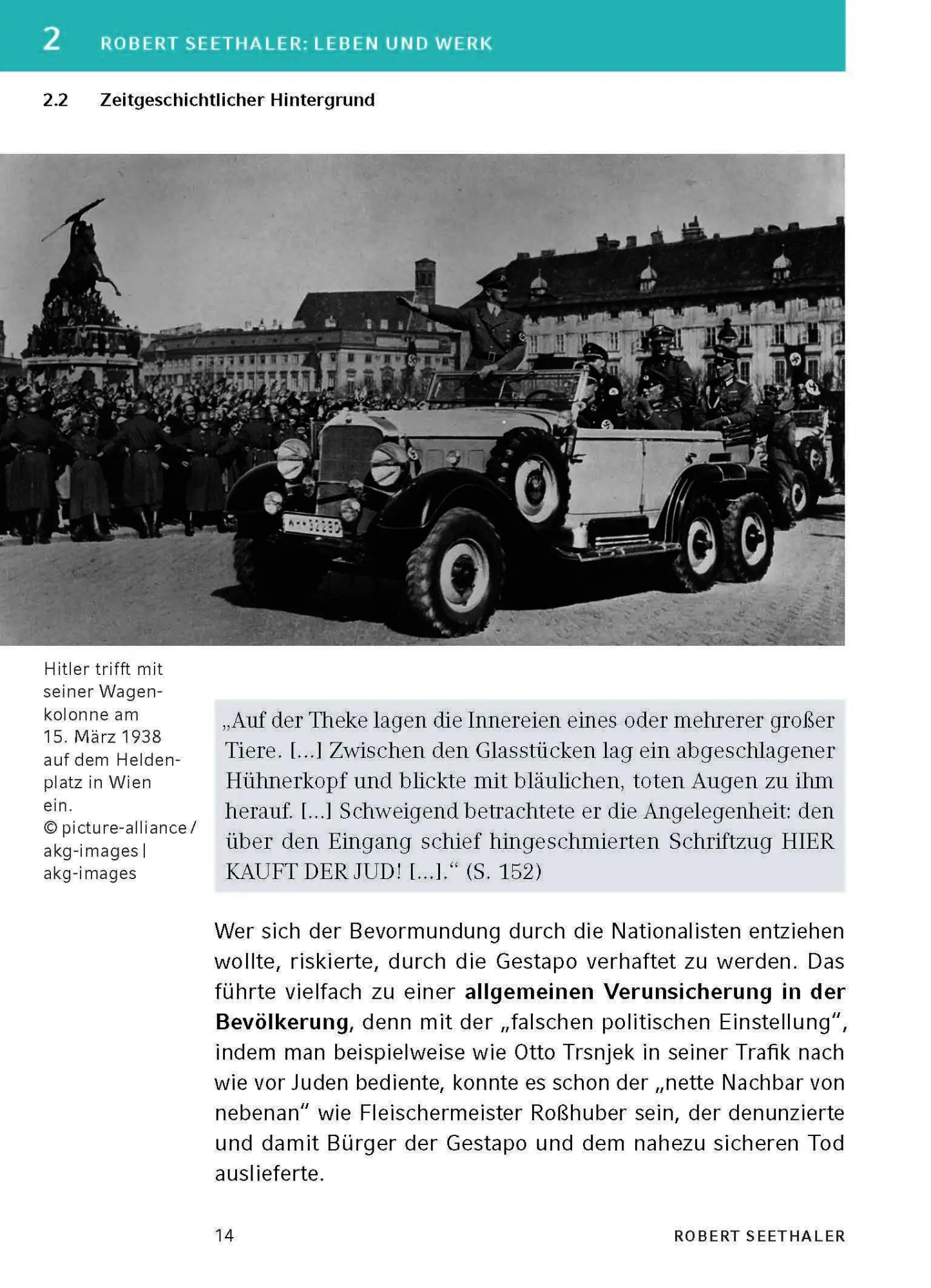 Bild: 9783129303207 | Der Trafikant von Robert Seethaler - Textanalyse und Interpretation