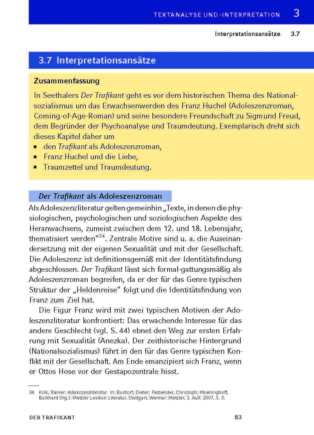 Bild: 9783129303207 | Der Trafikant von Robert Seethaler - Textanalyse und Interpretation