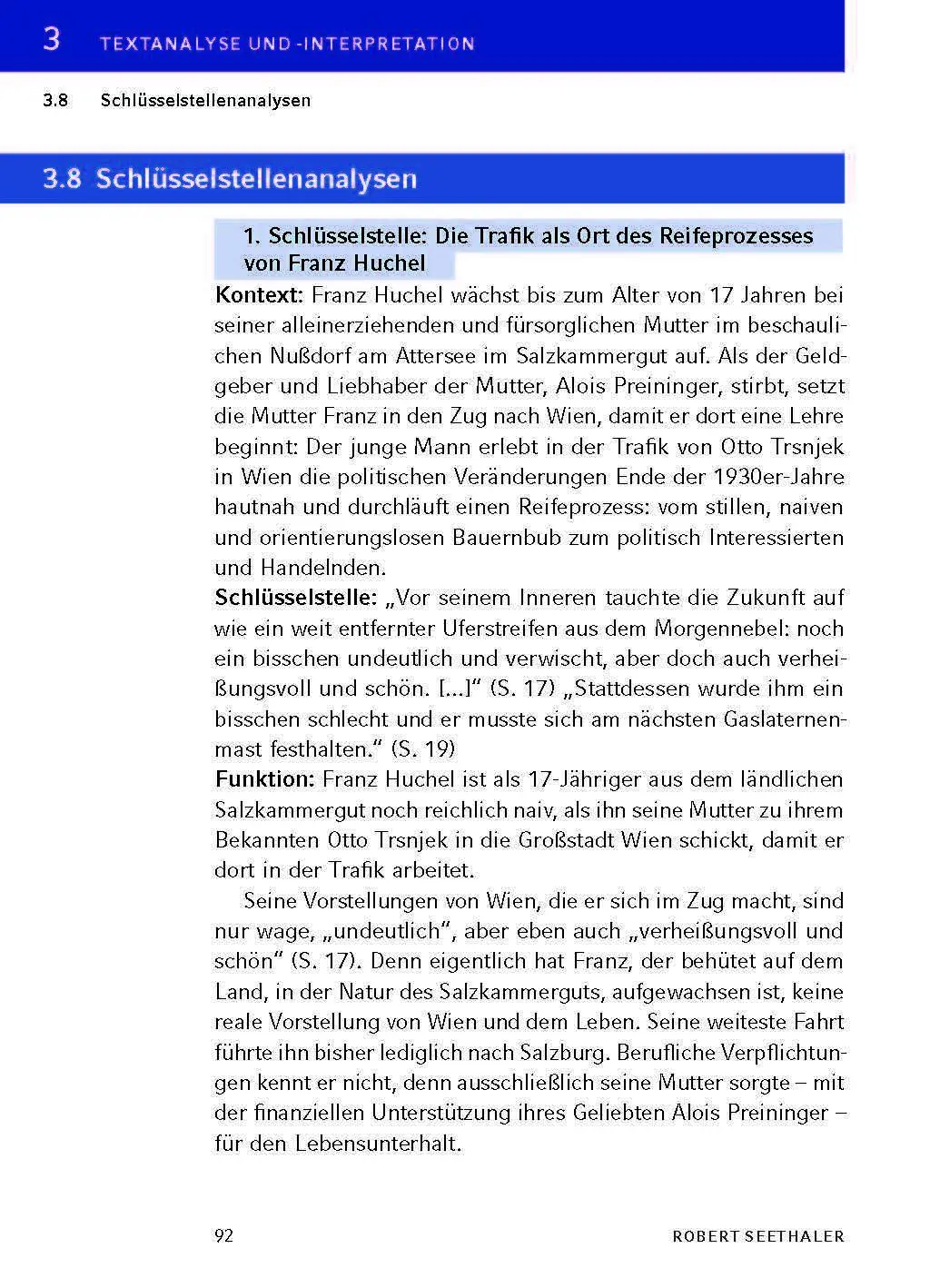 Bild: 9783129303207 | Der Trafikant von Robert Seethaler - Textanalyse und Interpretation