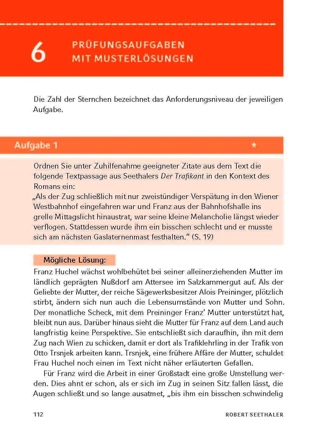 Bild: 9783129303207 | Der Trafikant von Robert Seethaler | Textanalyse und Interpretation