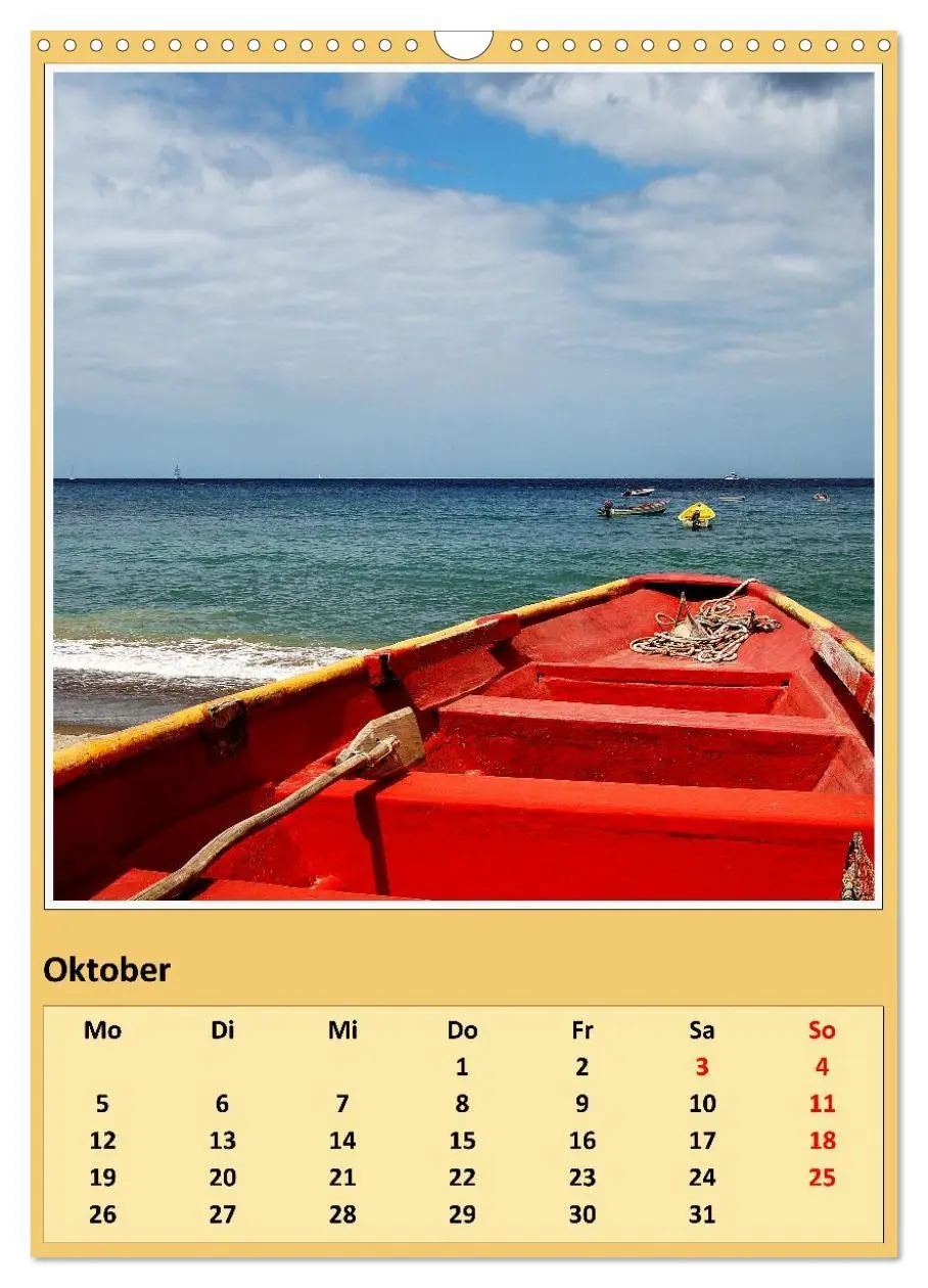 Bild: 9783457303207 | Karibik - Eindrücke einer Kreuzfahrt (Wandkalender 2026 DIN A3...