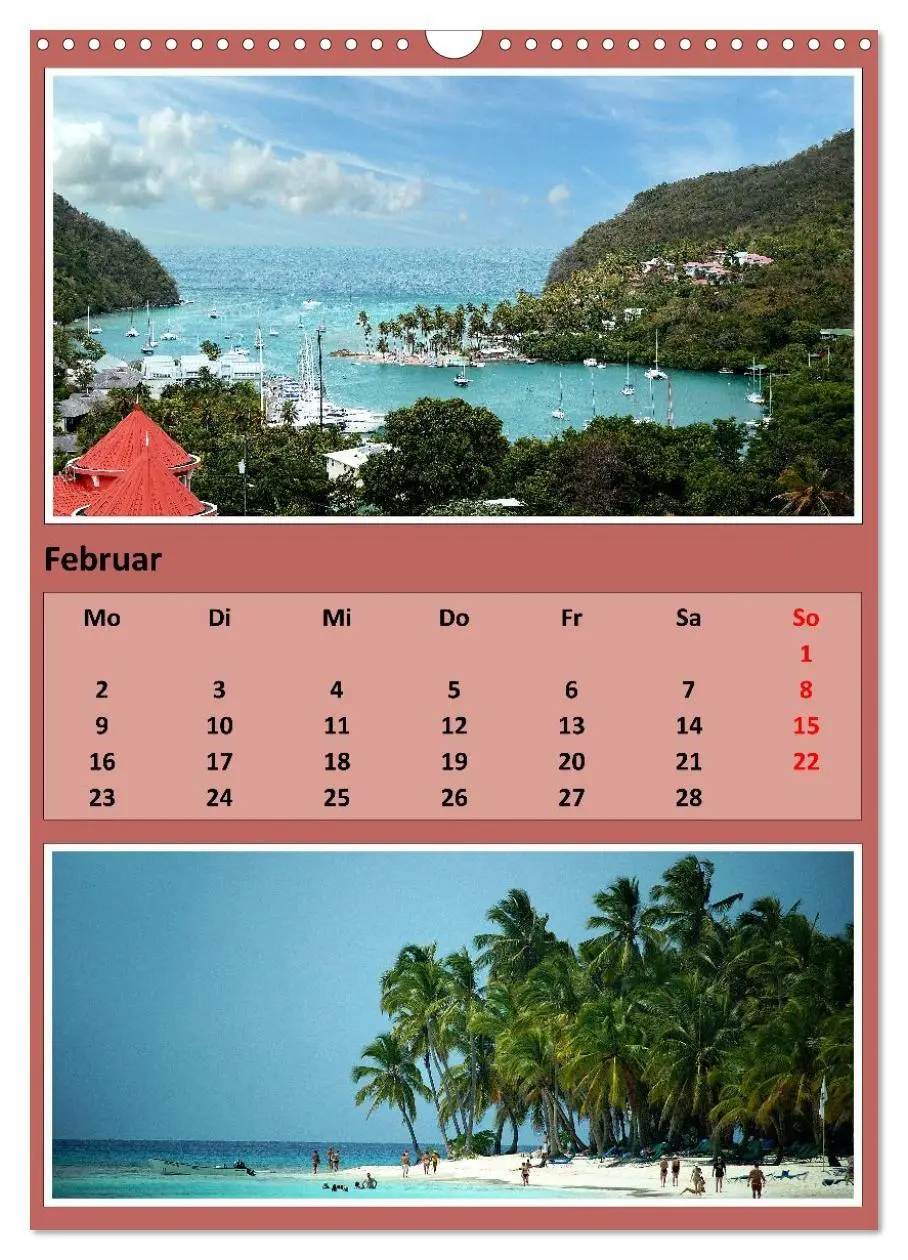 Bild: 9783457303207 | Karibik - Eindrücke einer Kreuzfahrt (Wandkalender 2026 DIN A3...