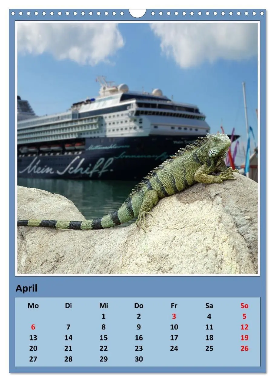 Bild: 9783457303207 | Karibik - Eindrücke einer Kreuzfahrt (Wandkalender 2026 DIN A3...