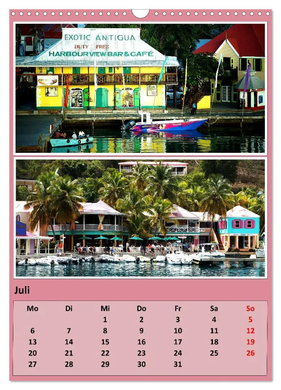 Bild: 9783457303207 | Karibik - Eindrücke einer Kreuzfahrt (Wandkalender 2026 DIN A3...