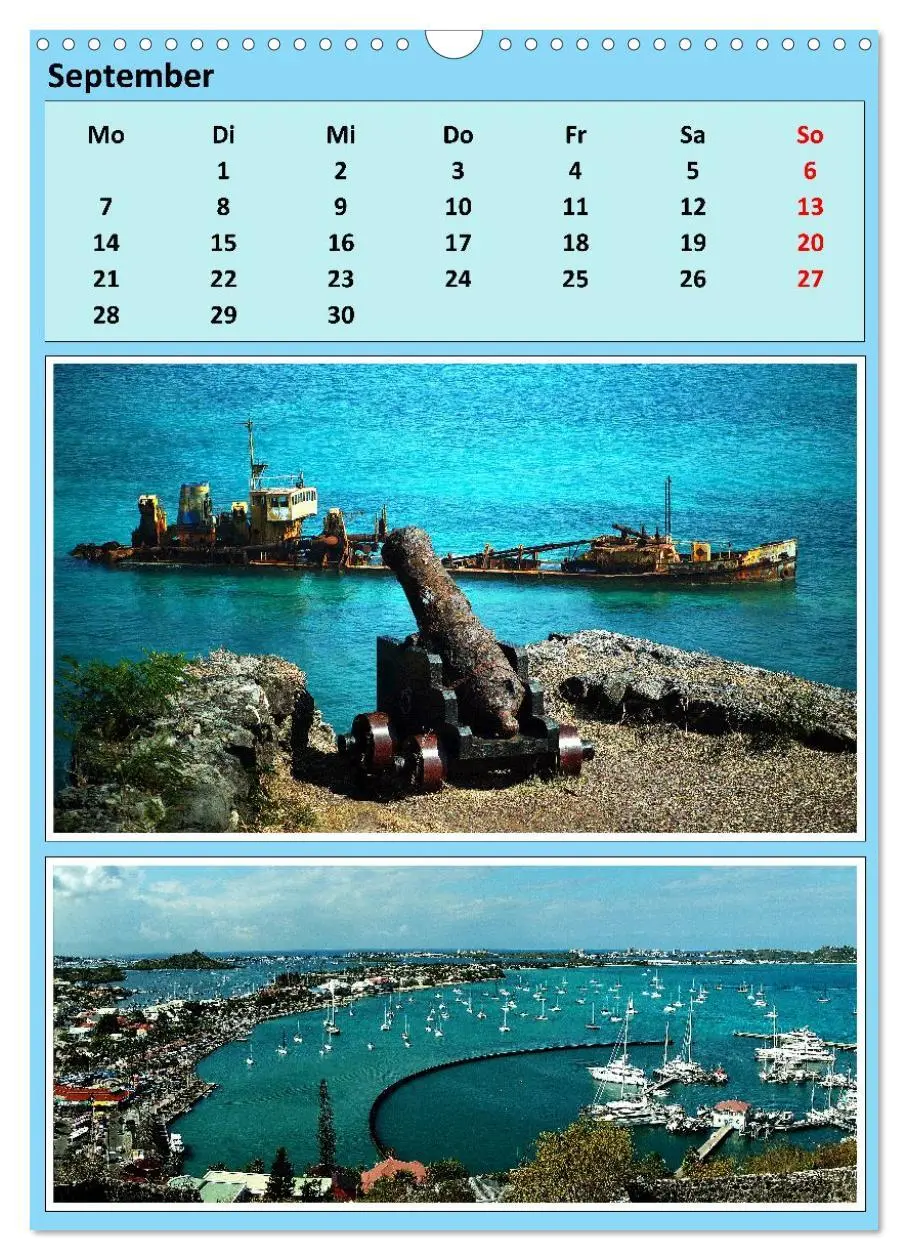 Bild: 9783457303207 | Karibik - Eindrücke einer Kreuzfahrt (Wandkalender 2026 DIN A3...