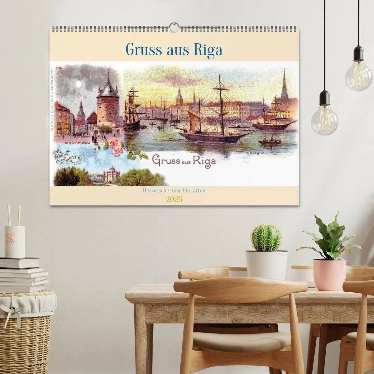 Bild: 9783457543207 | Gruss aus Riga - Historische Ansichtskarten (Wandkalender 2026 DIN...