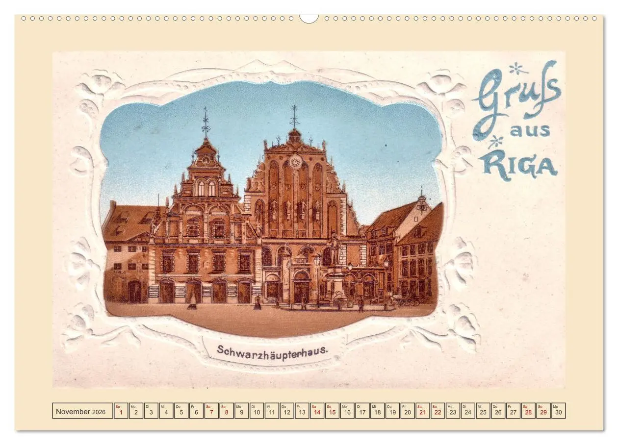 Bild: 9783457543207 | Gruss aus Riga - Historische Ansichtskarten (Wandkalender 2026 DIN...