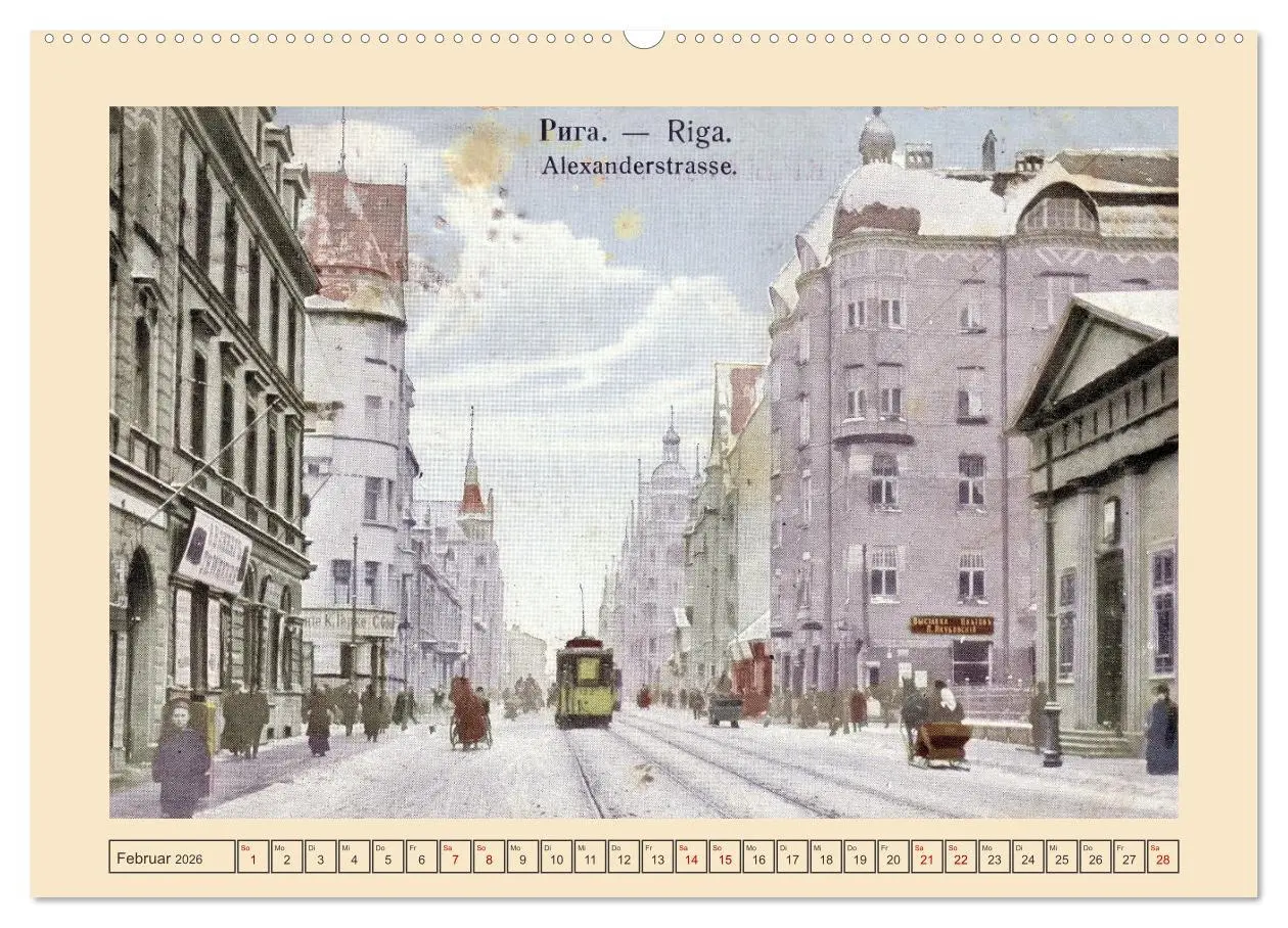 Bild: 9783457543207 | Gruss aus Riga - Historische Ansichtskarten (Wandkalender 2026 DIN...
