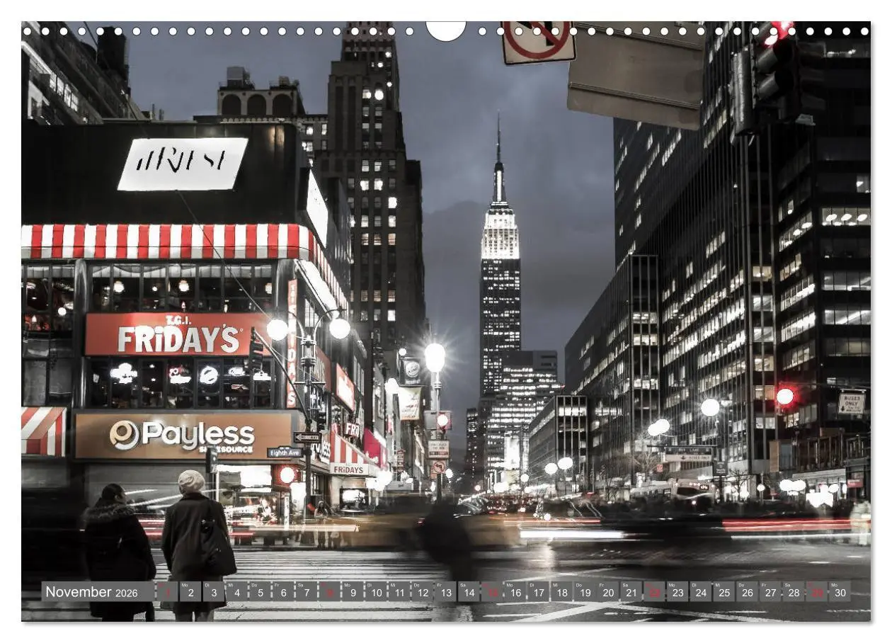 Bild: 9783457923207 | New York City - Color Glam Edition (Wandkalender 2026 DIN A3 quer),...