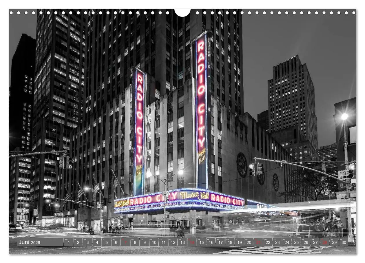 Bild: 9783457923207 | New York City - Color Glam Edition (Wandkalender 2026 DIN A3 quer),...