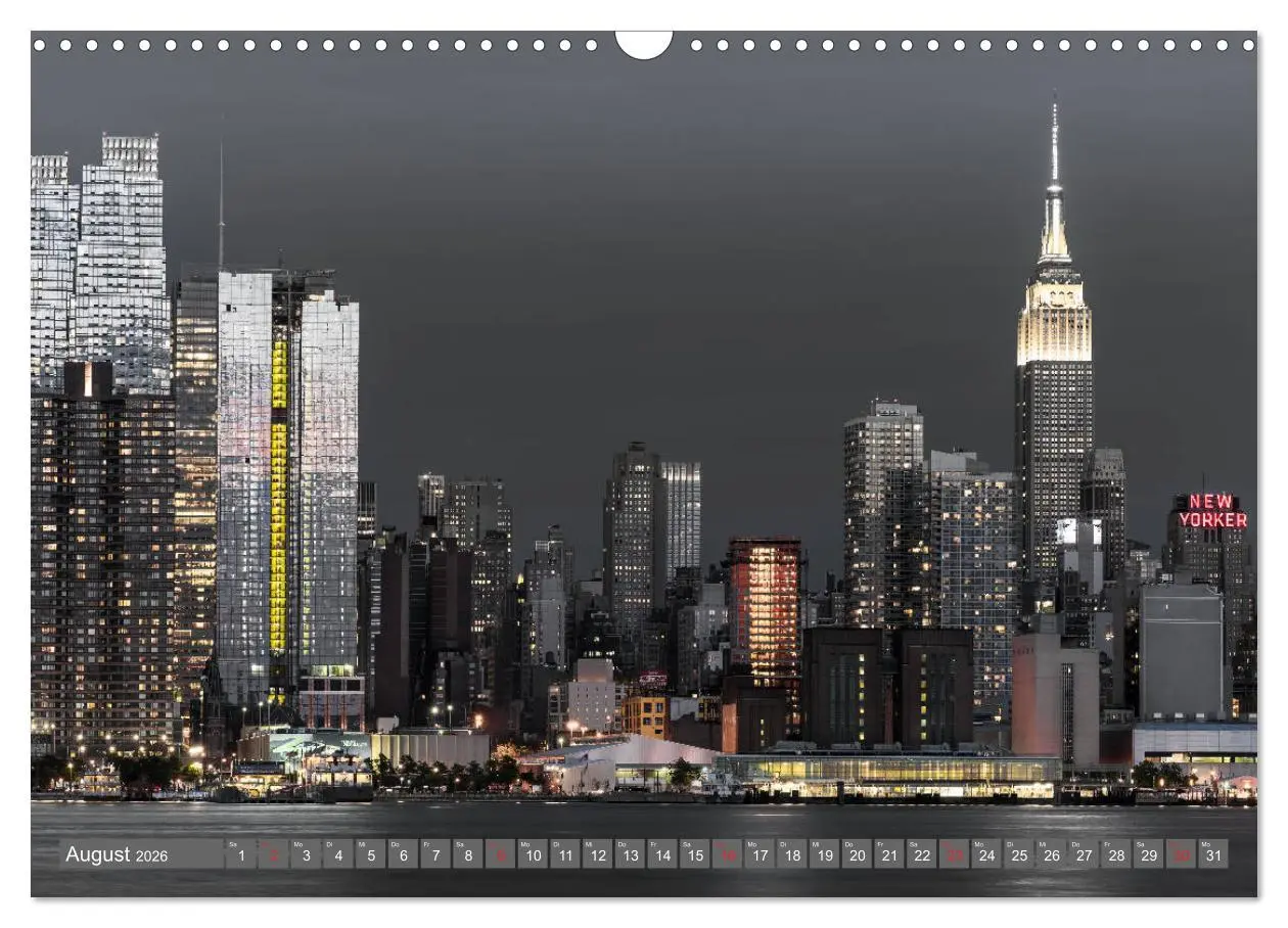 Bild: 9783457923207 | New York City - Color Glam Edition (Wandkalender 2026 DIN A3 quer),...