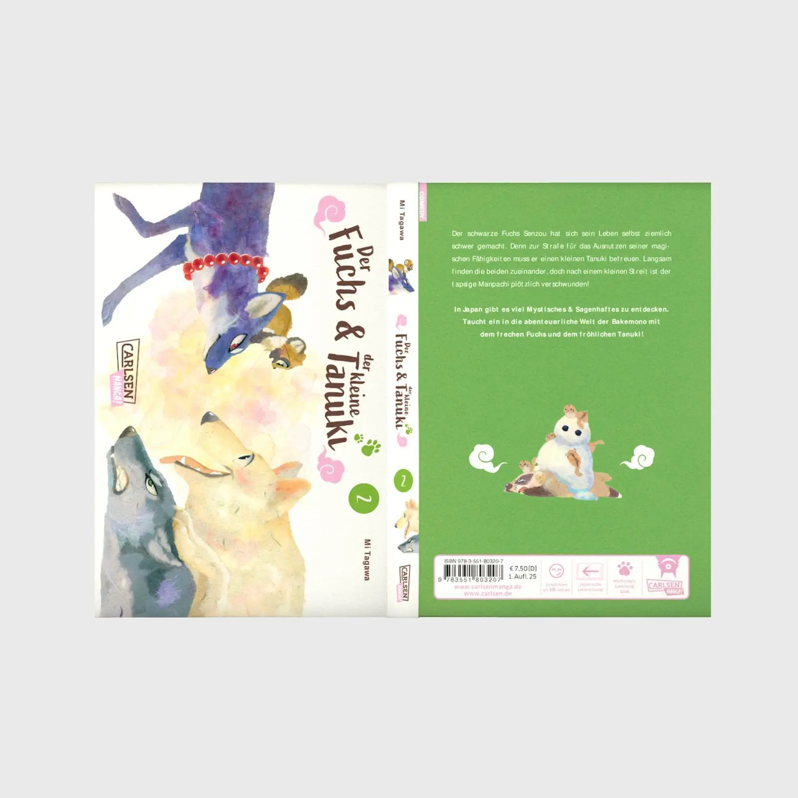Bild: 9783551803207 | Der Fuchs und der kleine Tanuki 2 | Mi Tagawa | Taschenbuch | 192 S.