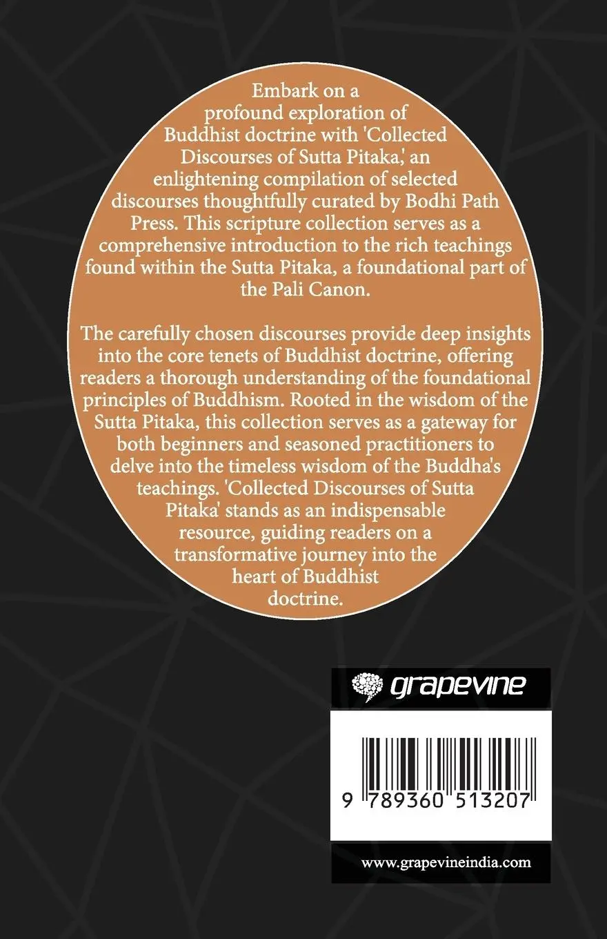 Rückseite: 9789360513207 | Collected Discourses of Sutta Pitaka | Bodhi Path Press | Taschenbuch
