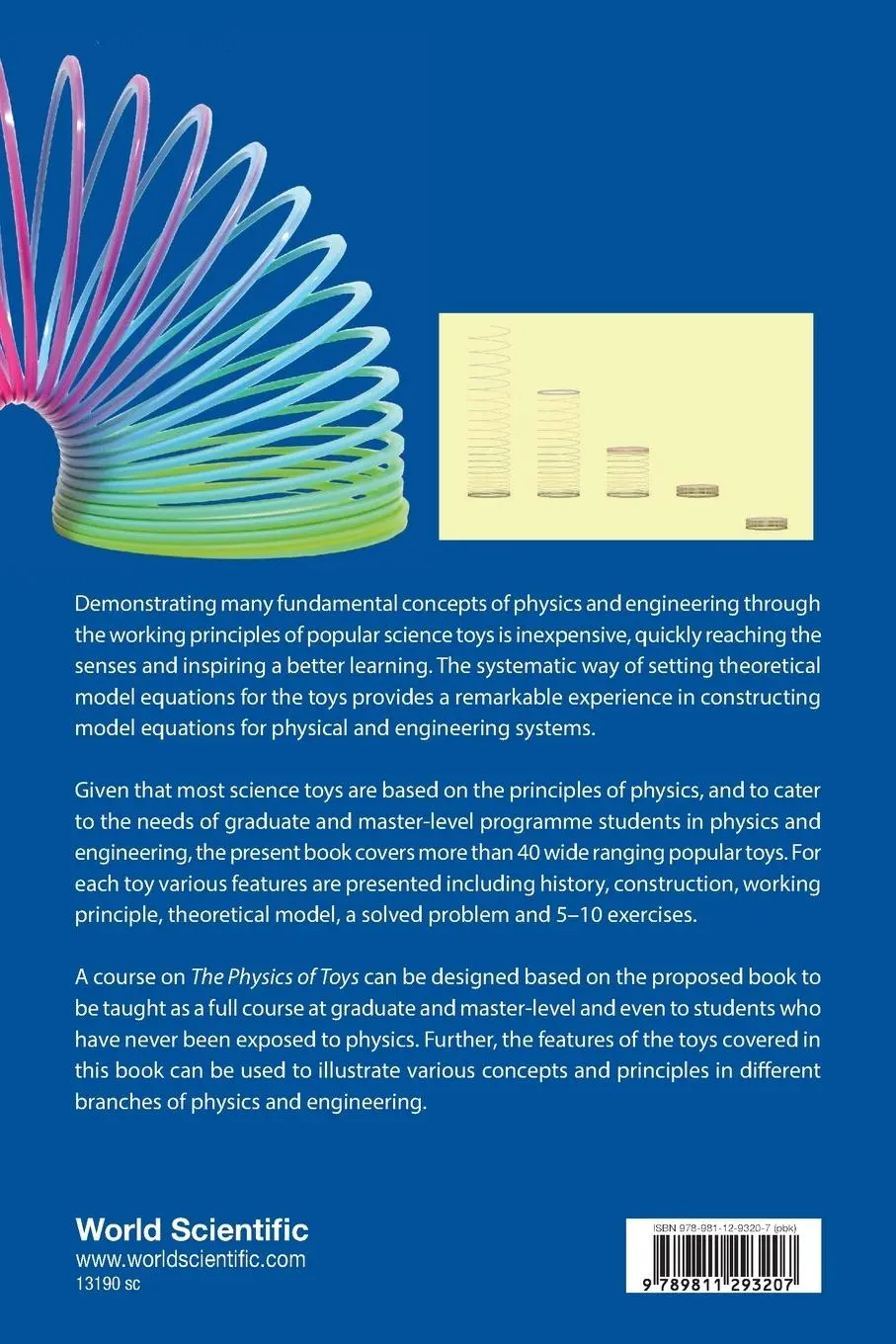 Rückseite: 9789811293207 | UNDERSTANDING THE PHYSICS OF TOYS | Rajasekar | Taschenbuch | Englisch