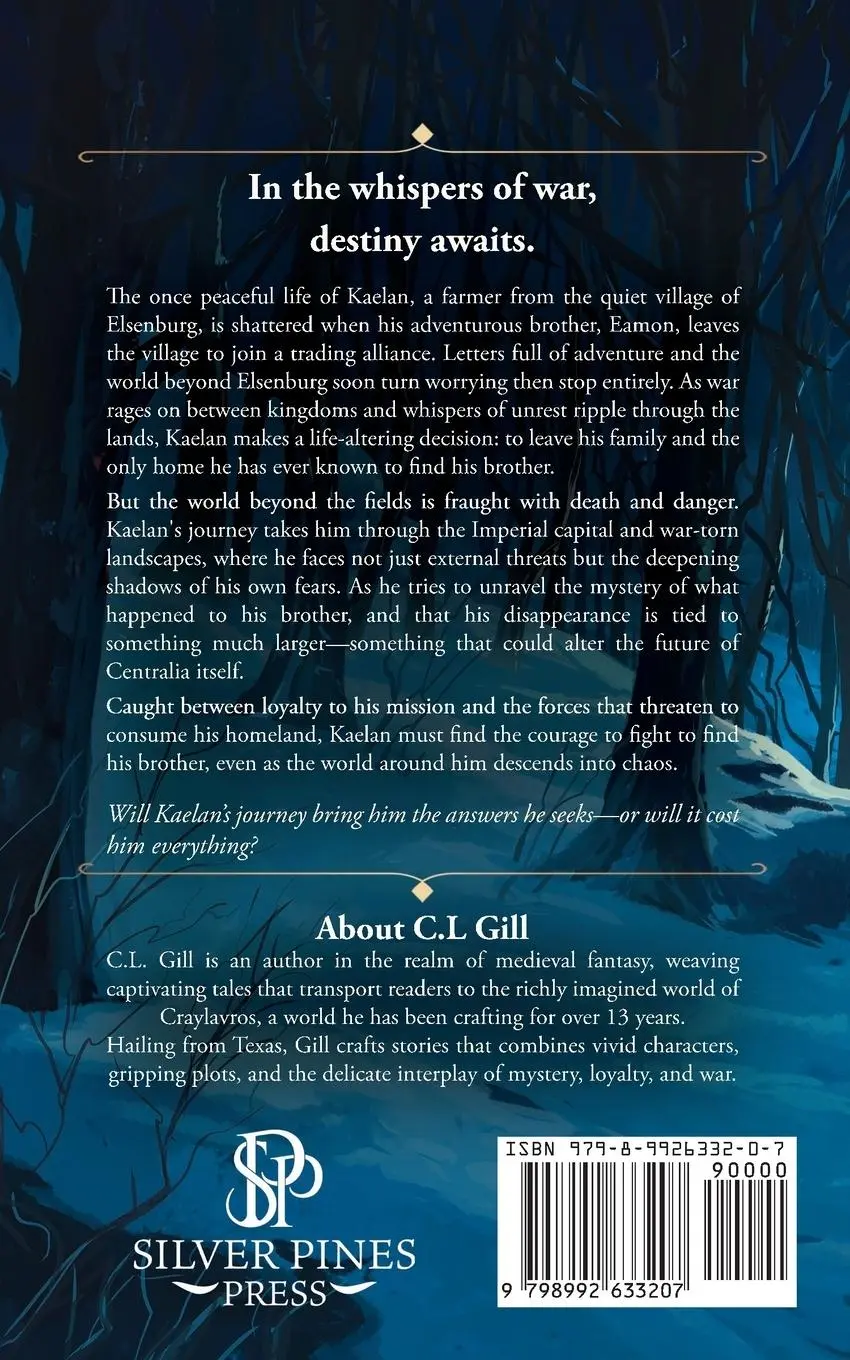 Rückseite: 9798992633207 | Tales from Centralia Whispers of War | C. L Gill | Taschenbuch | 2025