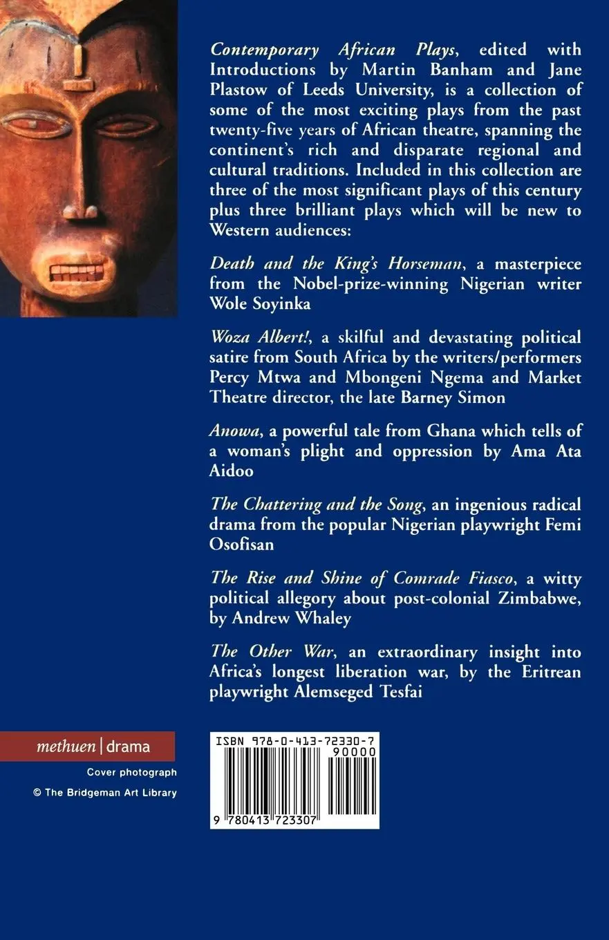 Rückseite: 9780413723307 | Contemporary African Plays | Wole Soyinka (u. a.) | Taschenbuch | 1999