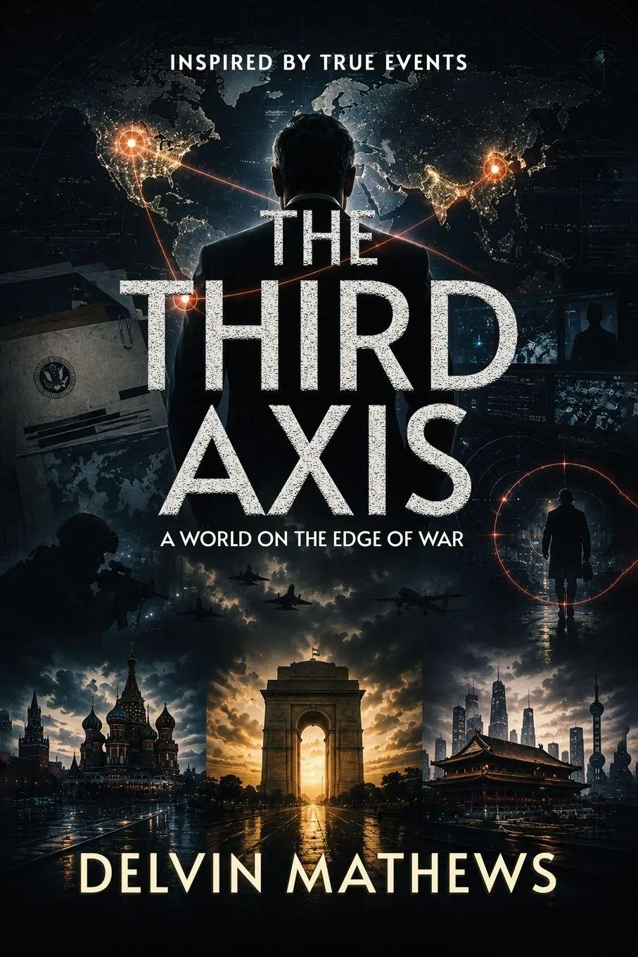 Cover: 9781918933307 | THE THIRD AXIS | A WORLD ON THE EDGE OF WAR | Delvin Mathews | Buch