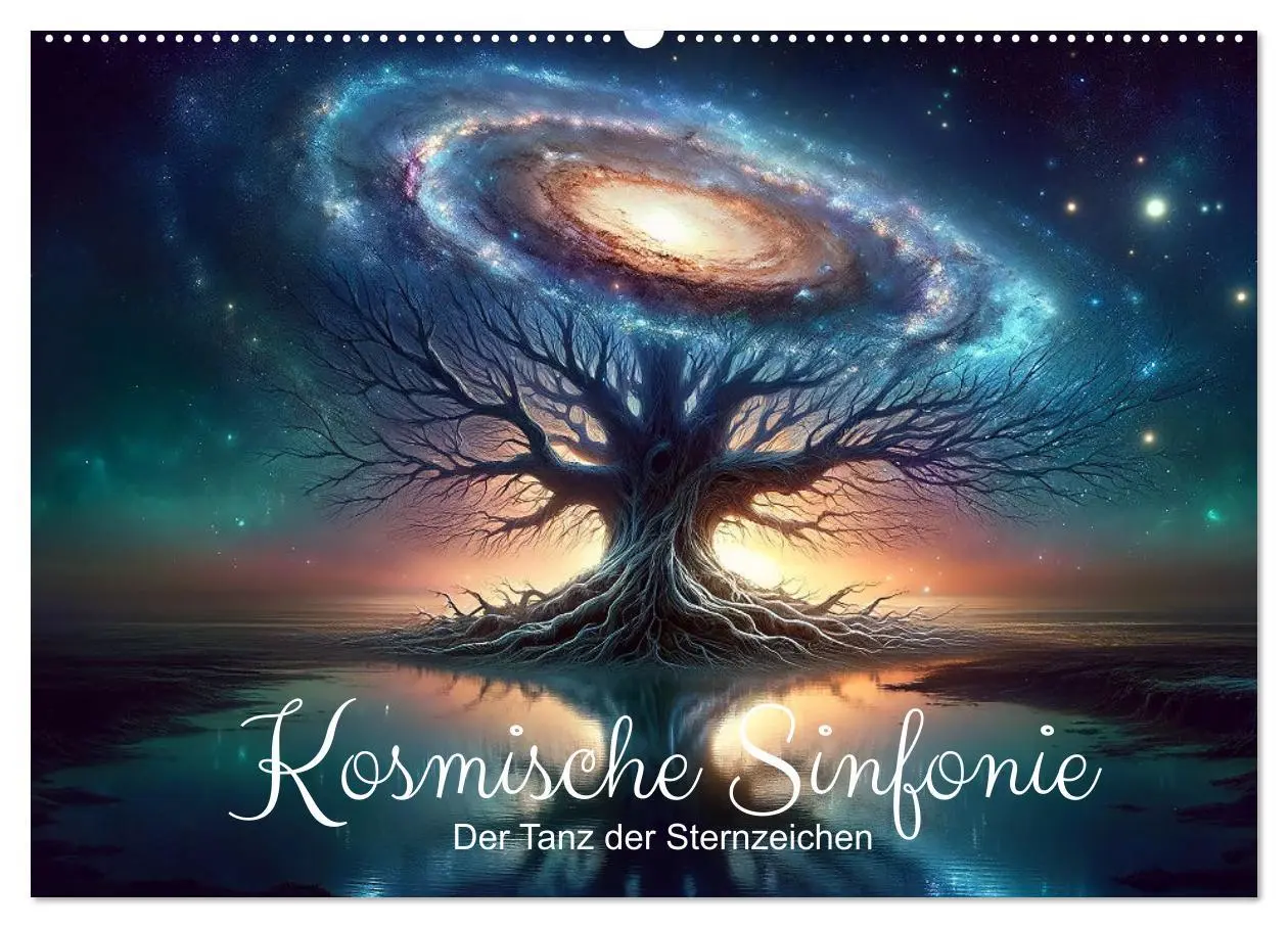 Cover: 9783457463307 | Kosmische Sinfonie: Der Tanz der Sternzeichen (Wandkalender 2026...