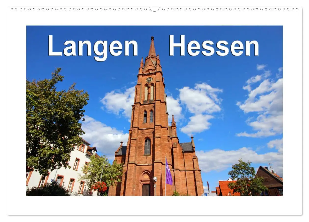 Cover: 9783457773307 | Langen - Hessen (Wandkalender 2026 DIN A2 quer), CALVENDO...