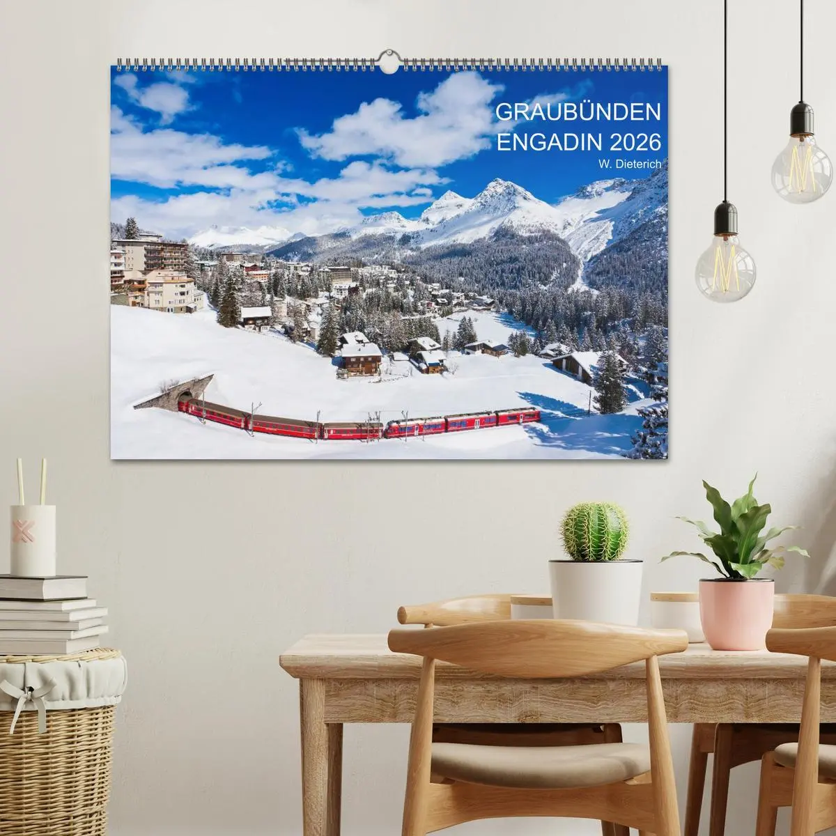 Bild: 9783516173307 | Graubünden Engadin 2026 (Wandkalender 2026 DIN A2 quer), CALVENDO...