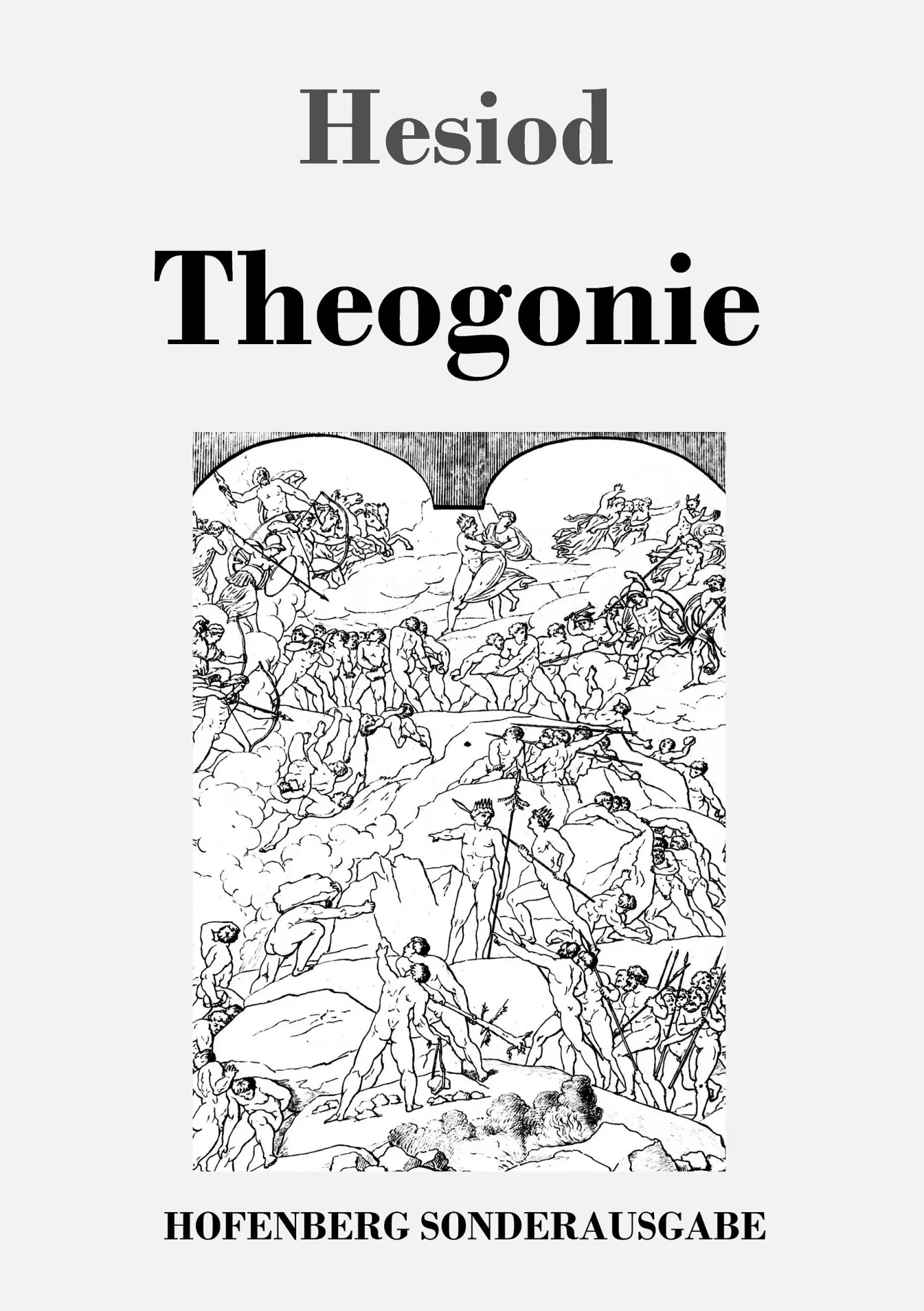 Cover: 9783743713307 | Theogonie | Hesiod | Taschenbuch | 32 S. | Deutsch | 2017 | Hofenberg