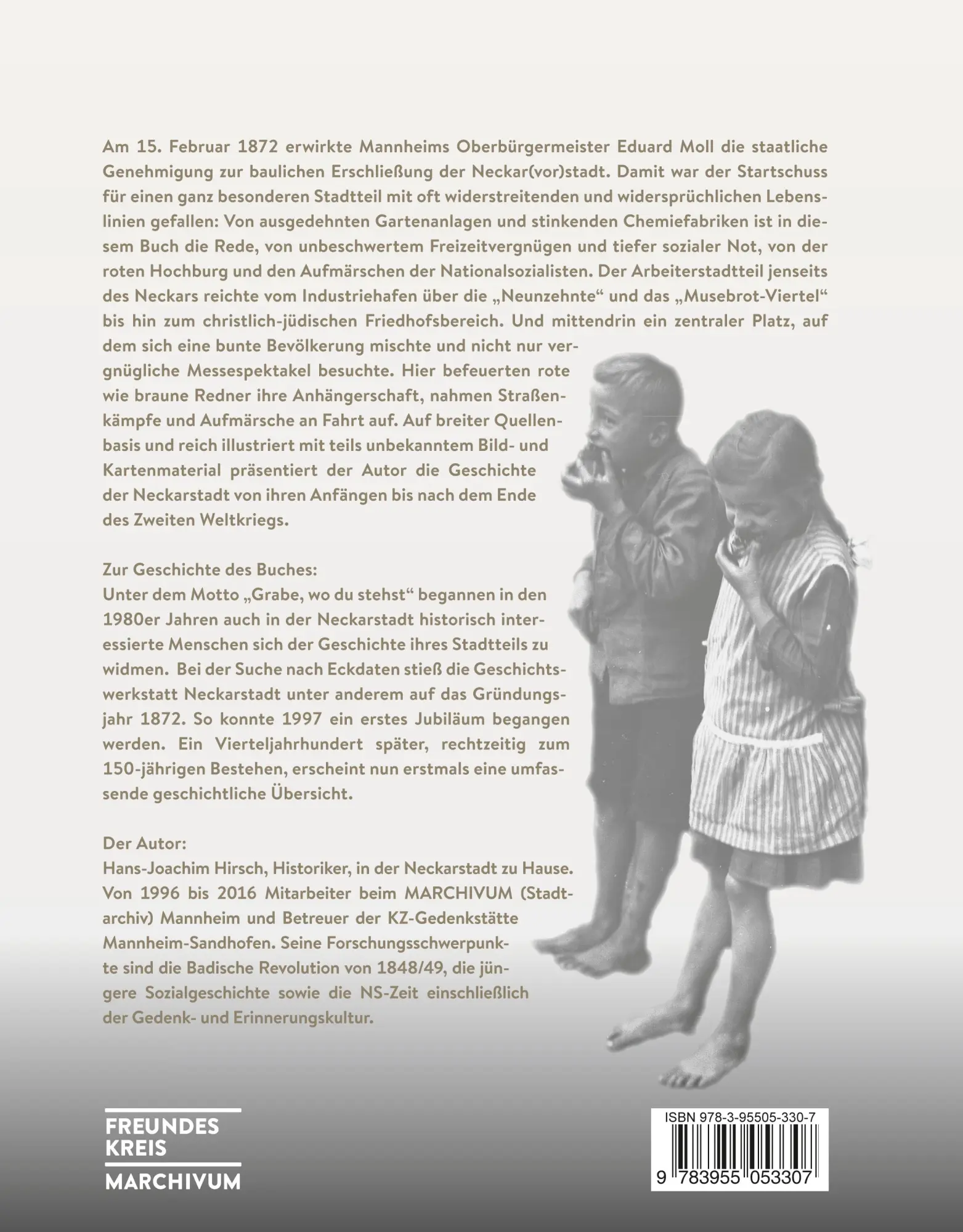 Rückseite: 9783955053307 | Mannheim-Neckarstadt | Hans-Joachim Hirsch | Buch | 232 S. | Deutsch
