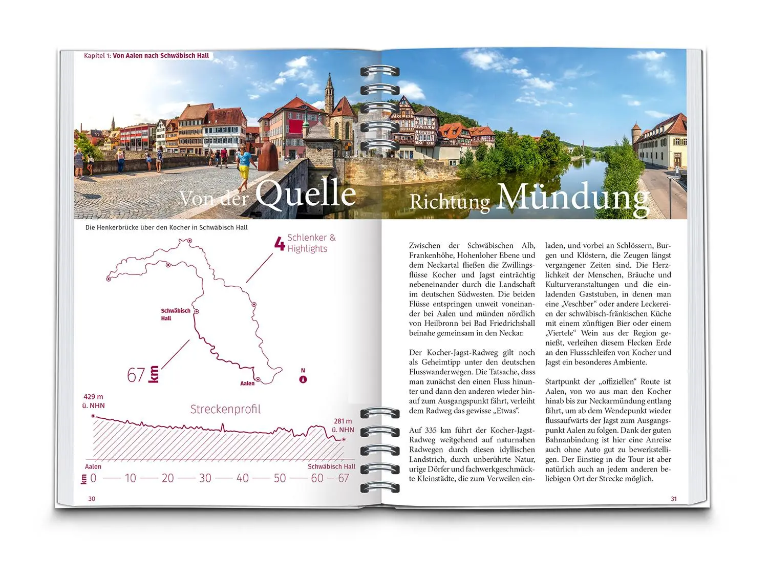 Bild: 9783991213307 | KOMPASS Radreiseführer Kocher-Jagst-Radweg | Julia Bihar | Taschenbuch