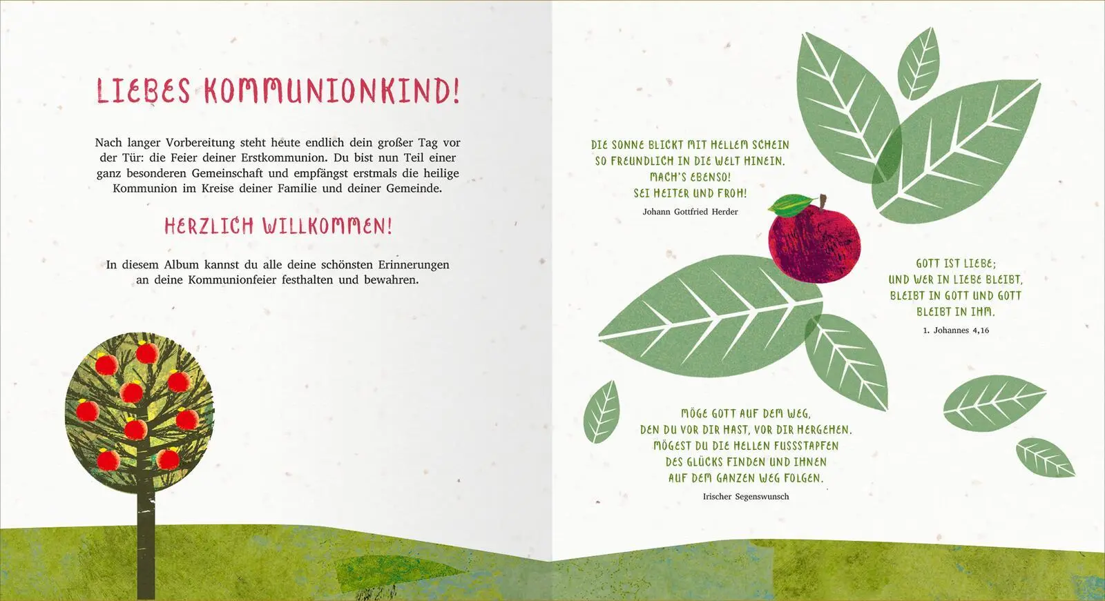Bild: 4014489133407 | Meine Erstkommunion | Album | Britta Teckentrup | Buch | 48 S. | 2024