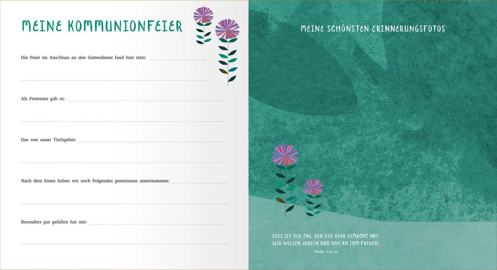 Bild: 4014489133407 | Meine Erstkommunion | Album | Britta Teckentrup | Buch | 48 S. | 2024