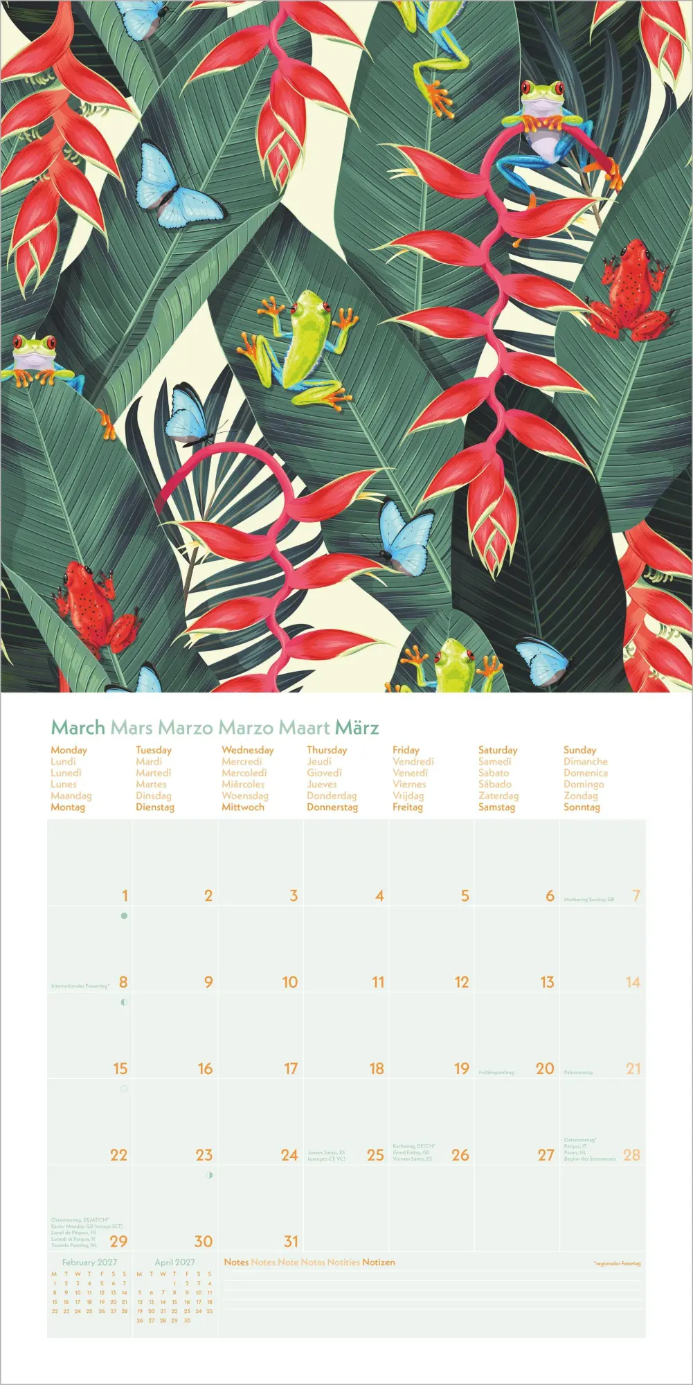Bild: 4069095013407 | Jungle 2027 | Neumann Verlage GmbH &amp; Co KG | Kalender | 14 S. | 2027