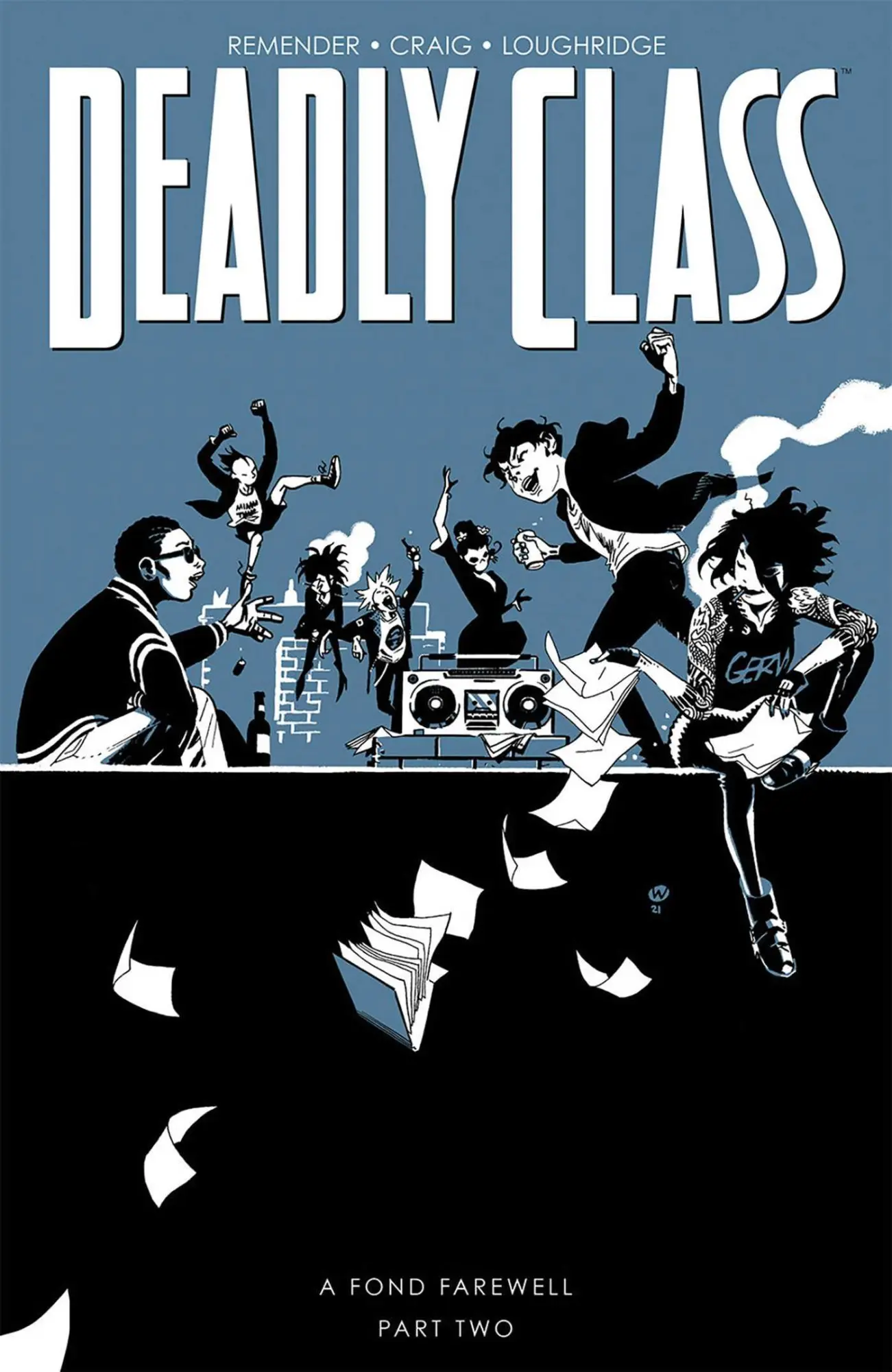 Cover: 9781534323407 | Deadly Class Volume 12: A Fond Farewell Part Two | Rick Remender