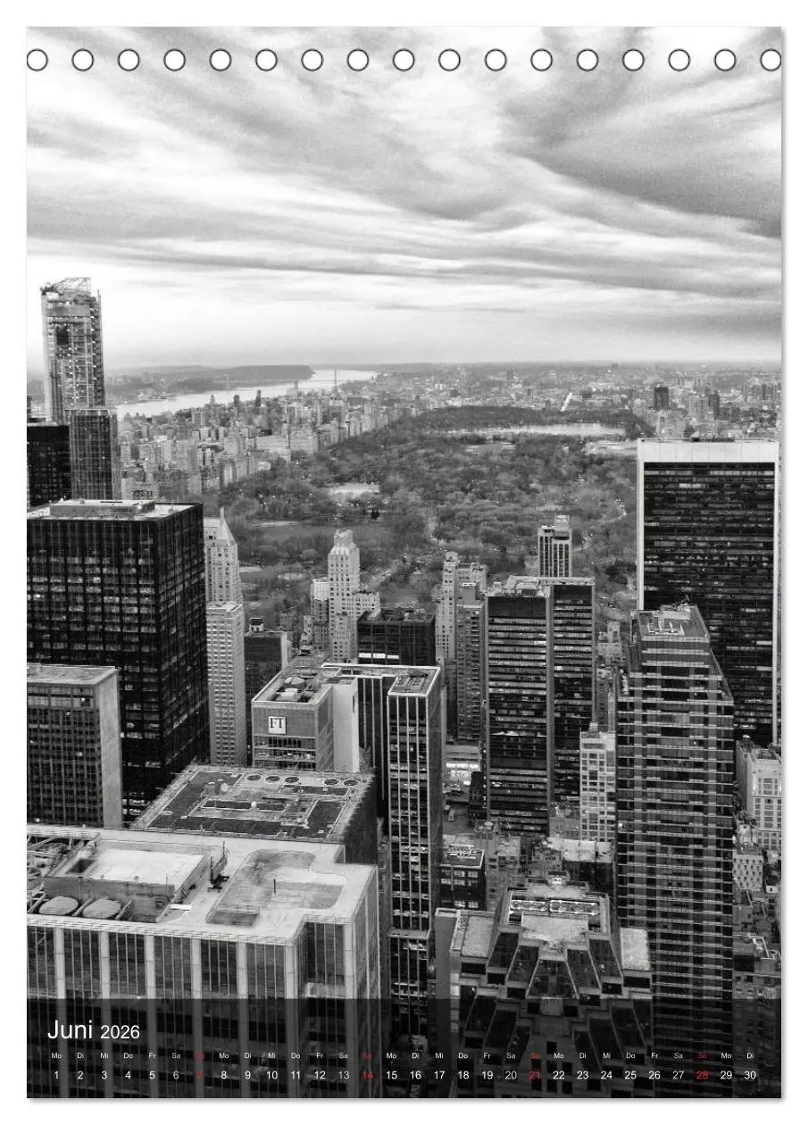 Bild: 9783516473407 | New York - The Big Apple (Tischkalender 2026 DIN A5 hoch), CALVENDO...