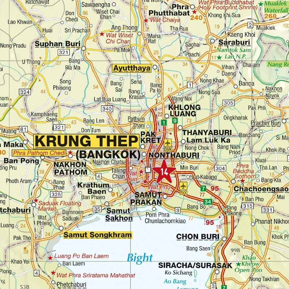Bild: 9783575023407 | MARCO POLO Reisekarte Thailand, Vietnam 1:1,9 Mio. | (Land-)Karte
