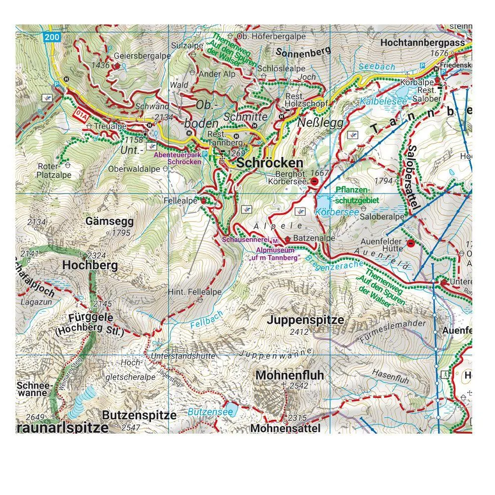 Bild: 9783707923407 | freytag &amp; berndt Wanderkarte WK 5504 Arlberg, Lech 1:35.000 | Berndt