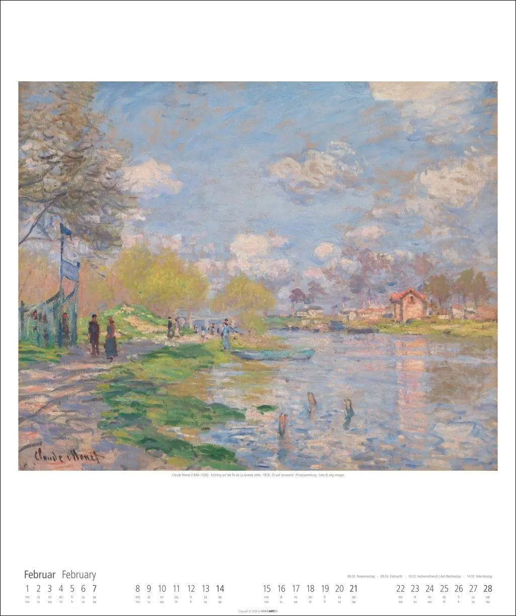 Bild: 9783839903407 | Claude Monet Kalender 2027 | Claude Monet | Kalender | Spiralbindung