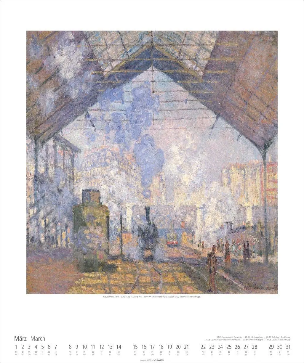 Bild: 9783839903407 | Claude Monet Kalender 2027 | Claude Monet | Kalender | Spiralbindung