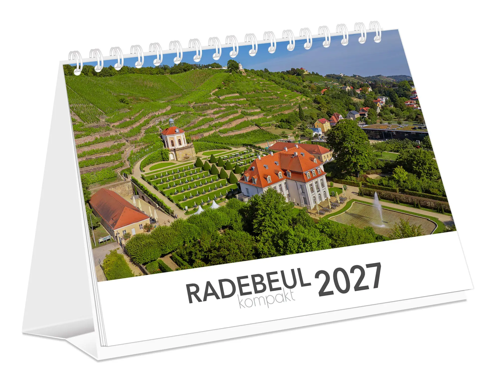Cover: 9783912303407 | Radebeul kompakt 2027 | 21 x 15 cm weißes Kalendarium | Verlag (u. a.)