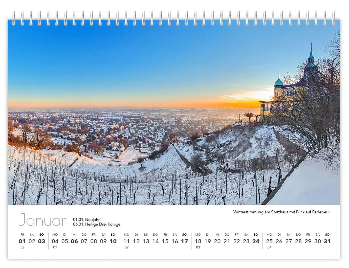 Bild: 9783912303407 | Radebeul kompakt 2027 | 21 x 15 cm weißes Kalendarium | Verlag (u. a.)