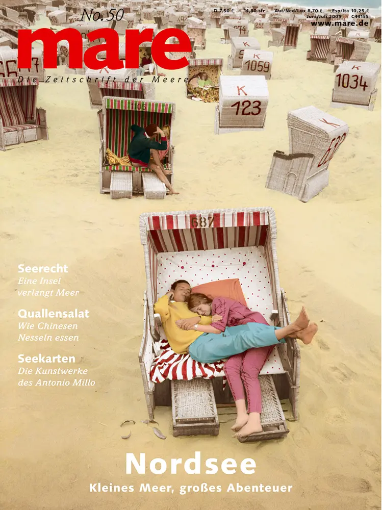 Cover: 9783936543407 | mare - Die Zeitschrift der Meere / No. 50 / Nordsee | Der kleine Ozean