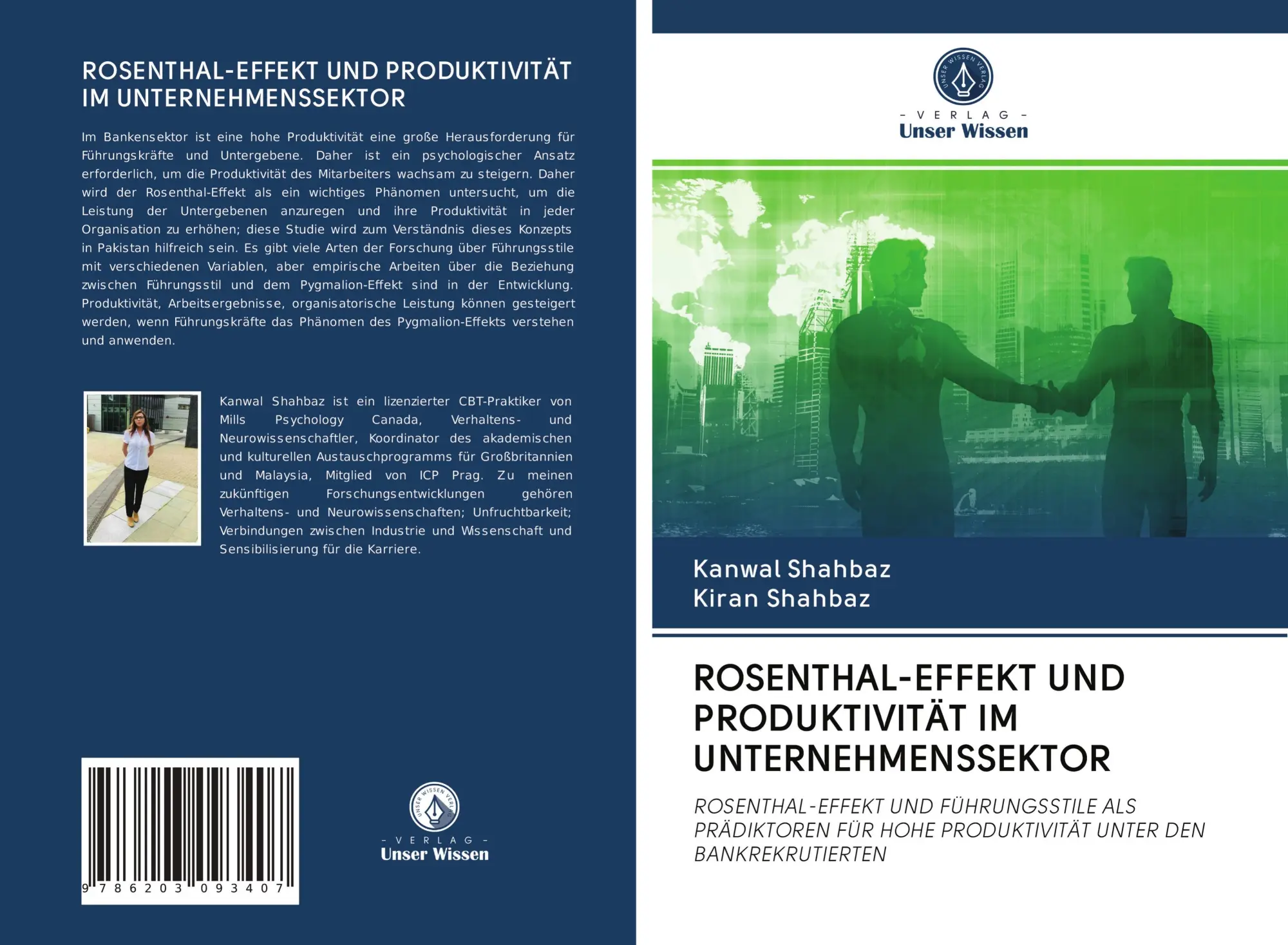 Cover: 9786203093407 | ROSENTHAL-EFFEKT UND PRODUKTIVITÄT IM UNTERNEHMENSSEKTOR | Taschenbuch