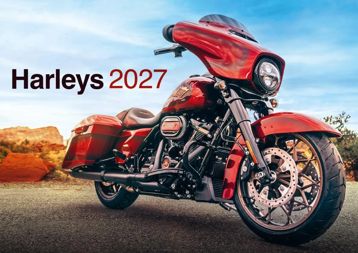 Cover: 9798893613407 | Harleys 2027 - Der Harley Davidson Kalender | Kalender | 14 S. | 2027